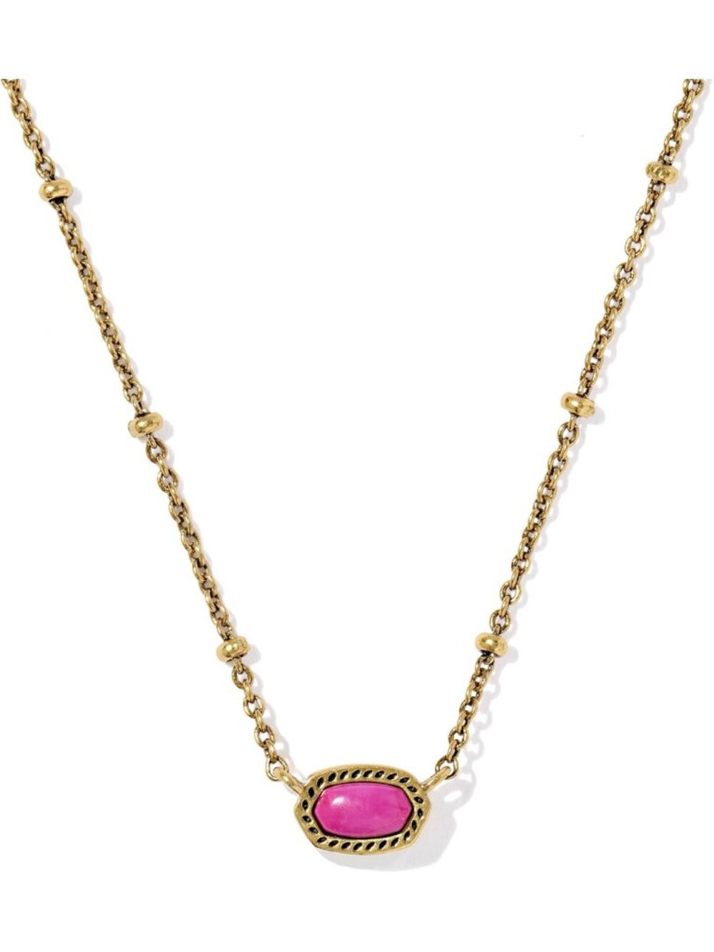 14k Gold-Plated Mini Satellite Pendant Necklace - Stylish Fashion Jewelry for